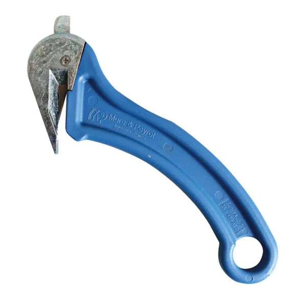 Sicherheitsmesser Trio Detect, detektierbar, blau