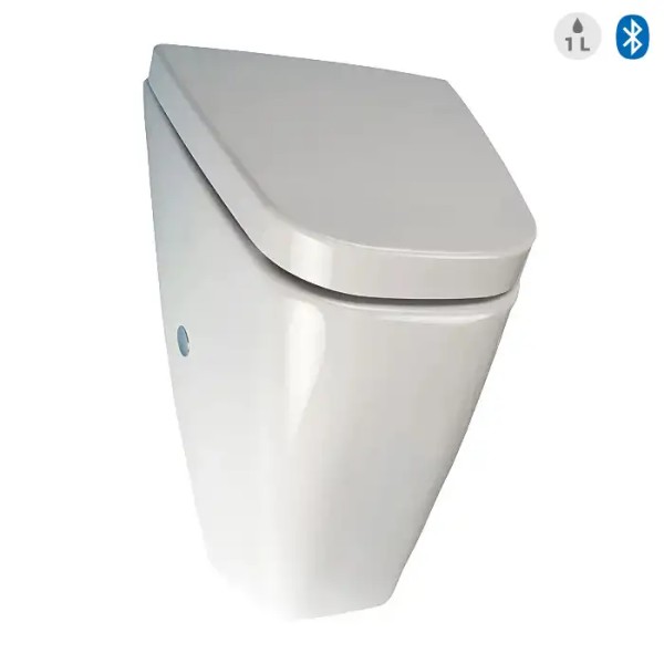 Urinal mit Deckel, Radar-Spülung und Bluetooth Steuerung SLP37R