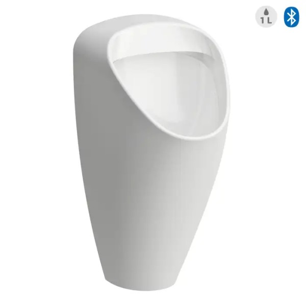 Laufen Urinal Caprino Plus SLP49 mit Radar-Spülung und Bluetooth-Steuerung