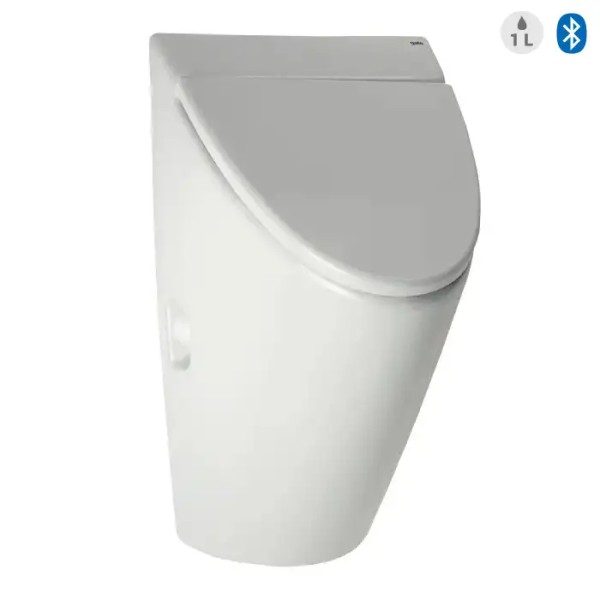 Urinal mit Deckel, Radar-Spülung und Bluetooth-Steuerung SLP32R